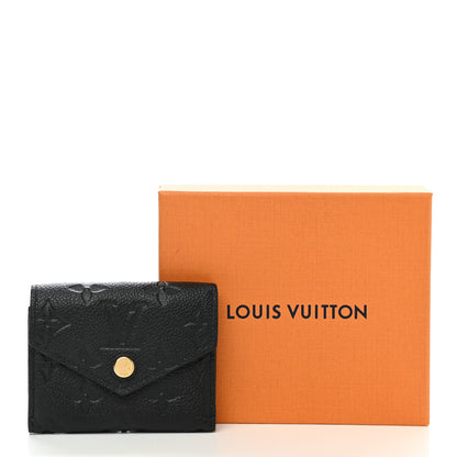 Louis Vuitton Empreinte Zoe Wallet Black 8 of 8
