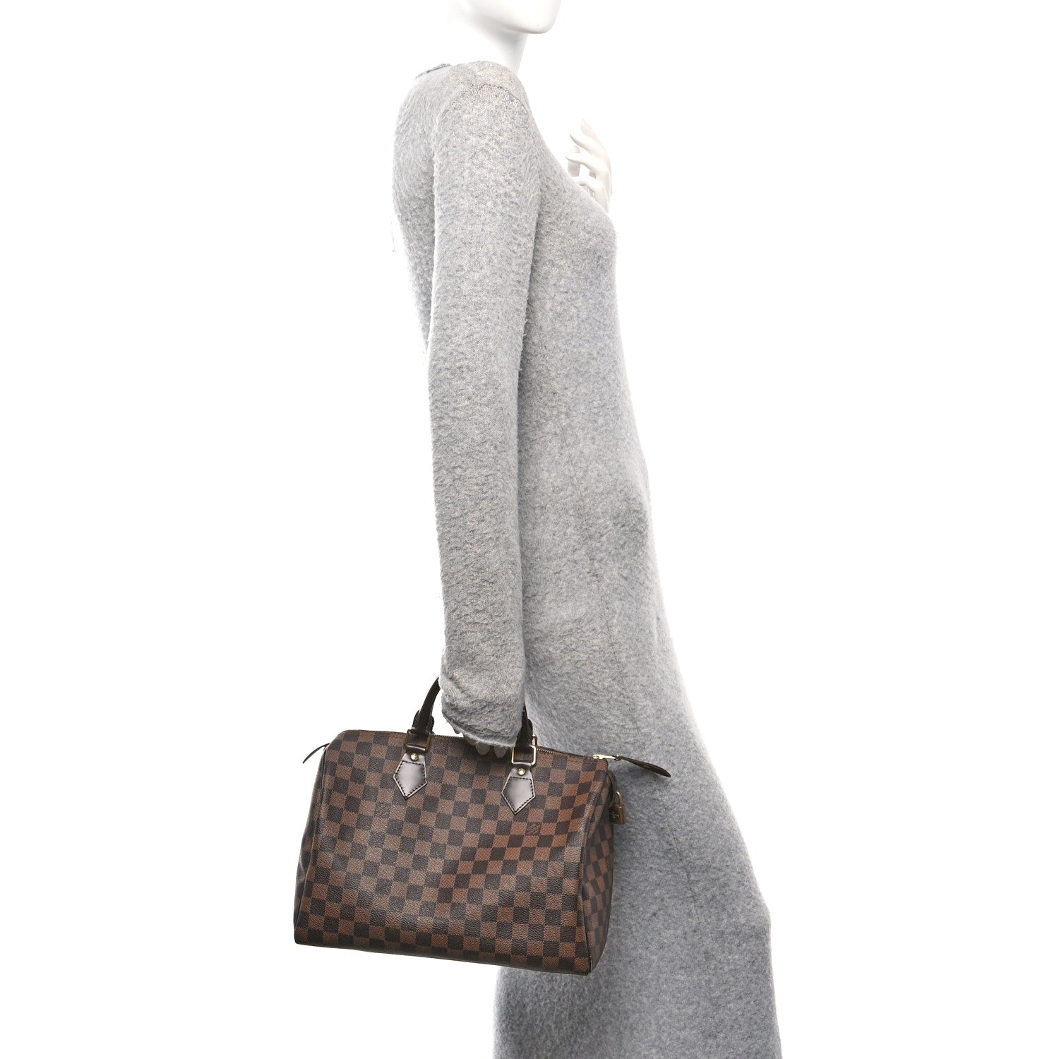 Louis Vuitton Damier Ebene Speedy 30 2 of 9