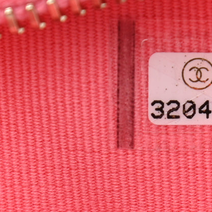 Chanel Lambskin Quilted CC In Love Heart Waist Belt Bag With Chain Pink 6 of 11