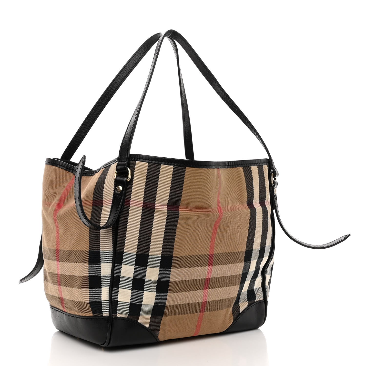 Burberry House Check Canterbury Tote Black 3 of 12