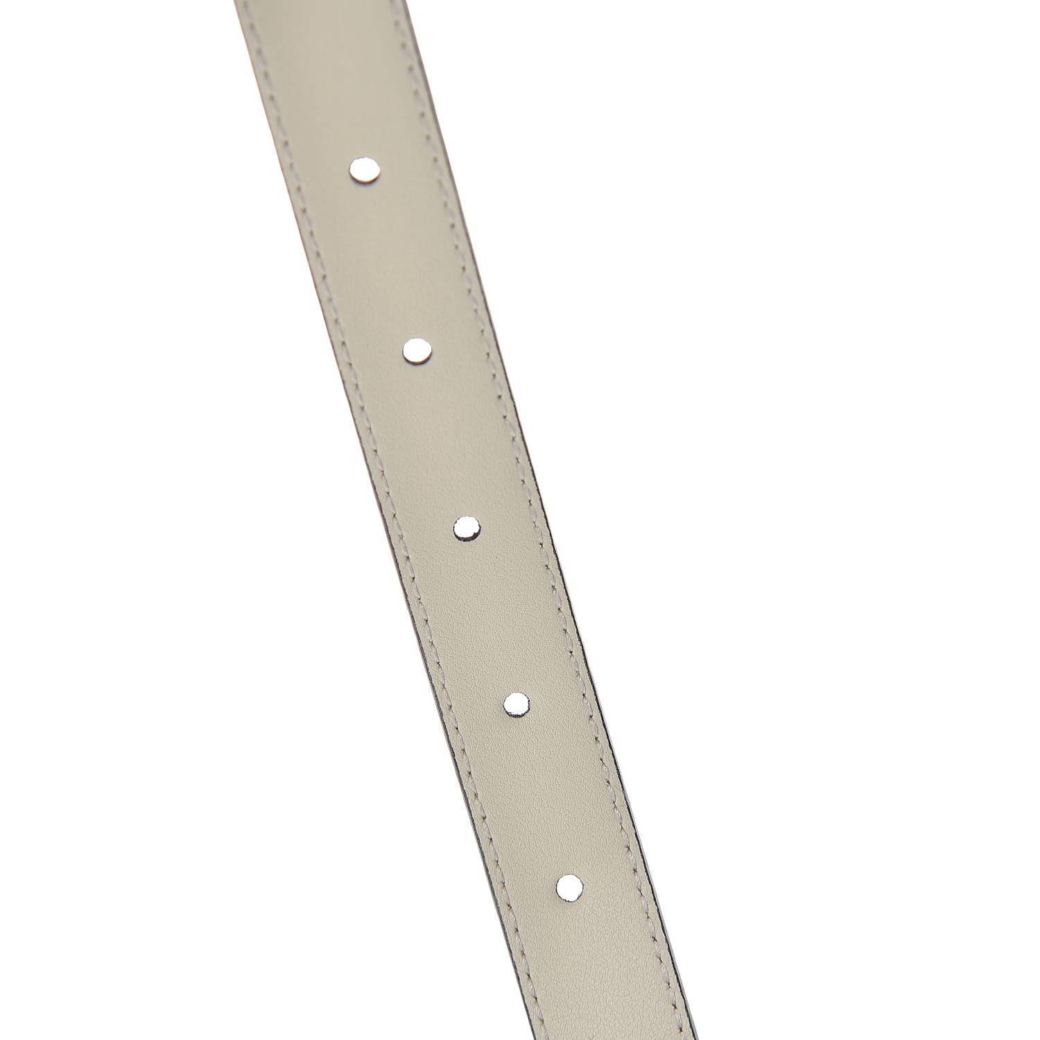 Gucci Calfskin Double G 20mm Belt 75 30 Mystic White 5 of 6