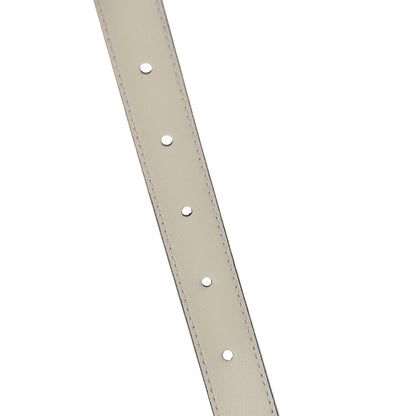 Gucci Calfskin Double G 20mm Belt 75 30 Mystic White 5 of 6