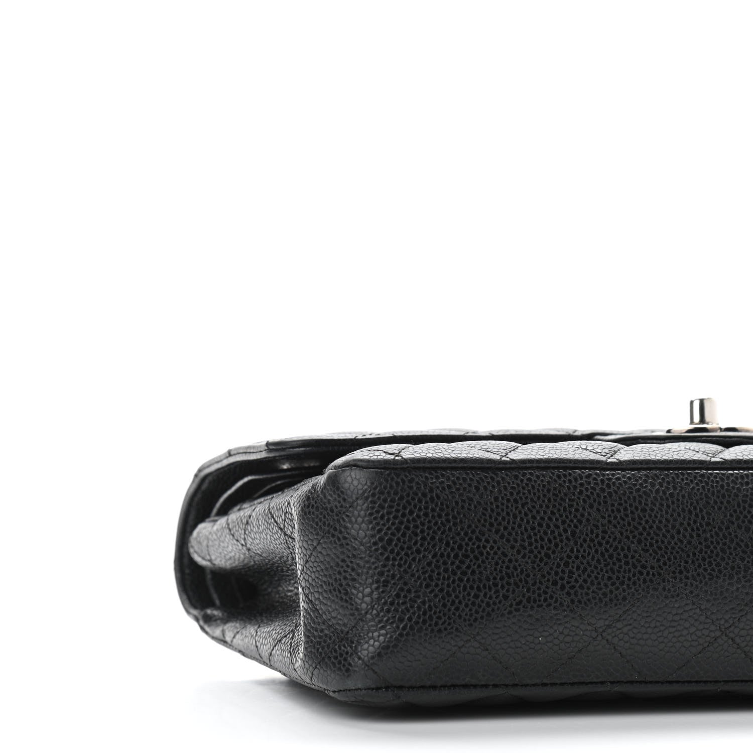 Chanel Caviar Quilted Medium Double Flap Black 9 of 12
