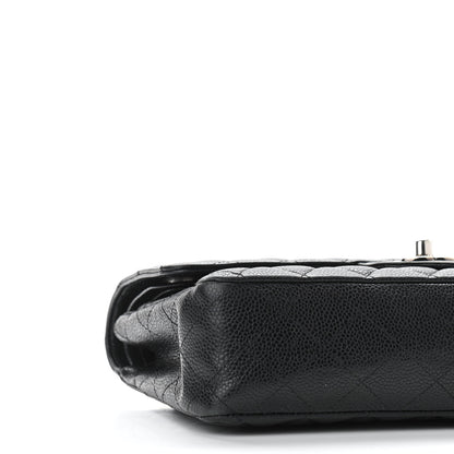 Chanel Caviar Quilted Medium Double Flap Black 9 of 12