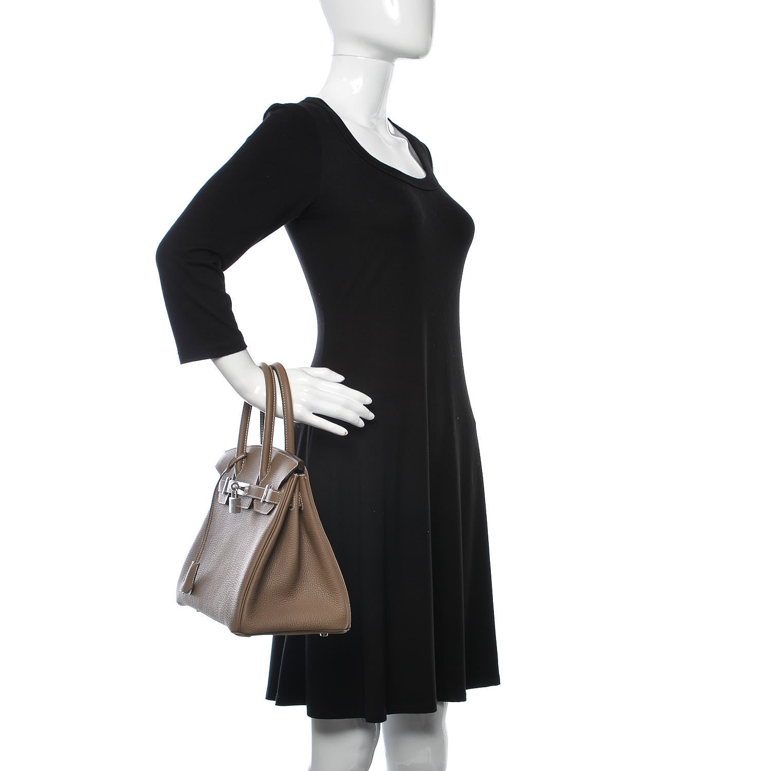 Hermes Togo Birkin 30 Etoupe 2 of 33