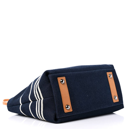 Chanel Denim Shopping Tote Blue 4 of 11