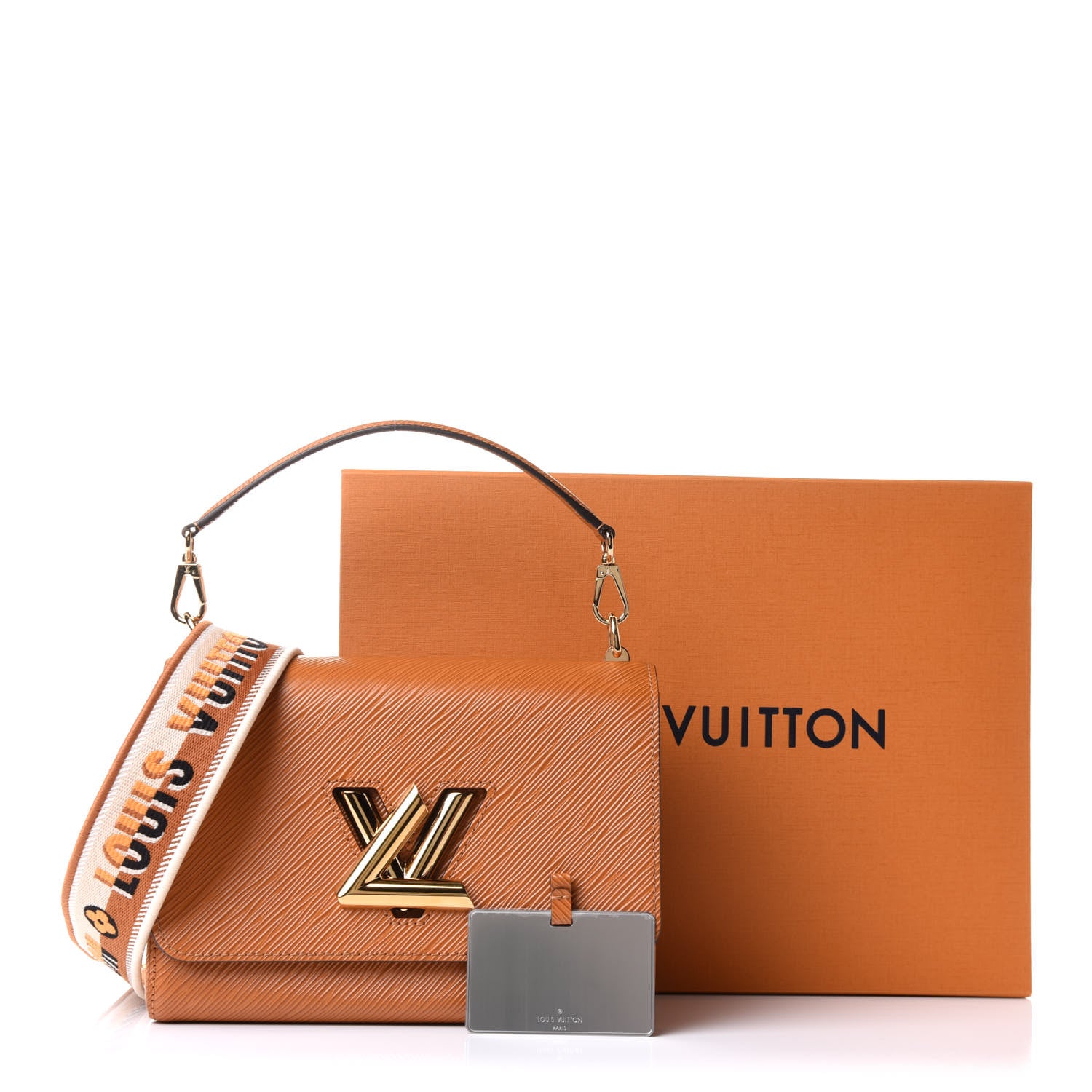 Louis Vuitton Epi Twist Shoulder Bag MM Gold Honey 10 of 10
