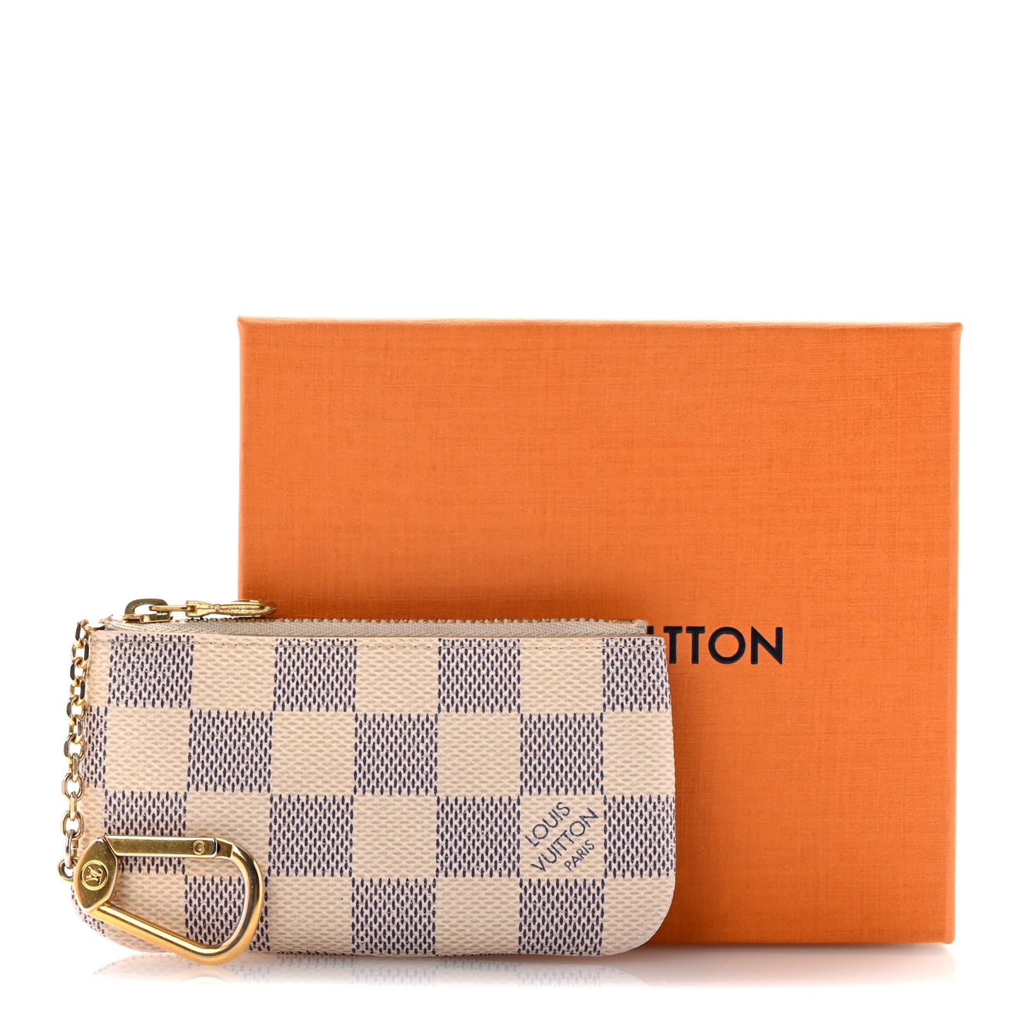 Damier Azur Key Pouch