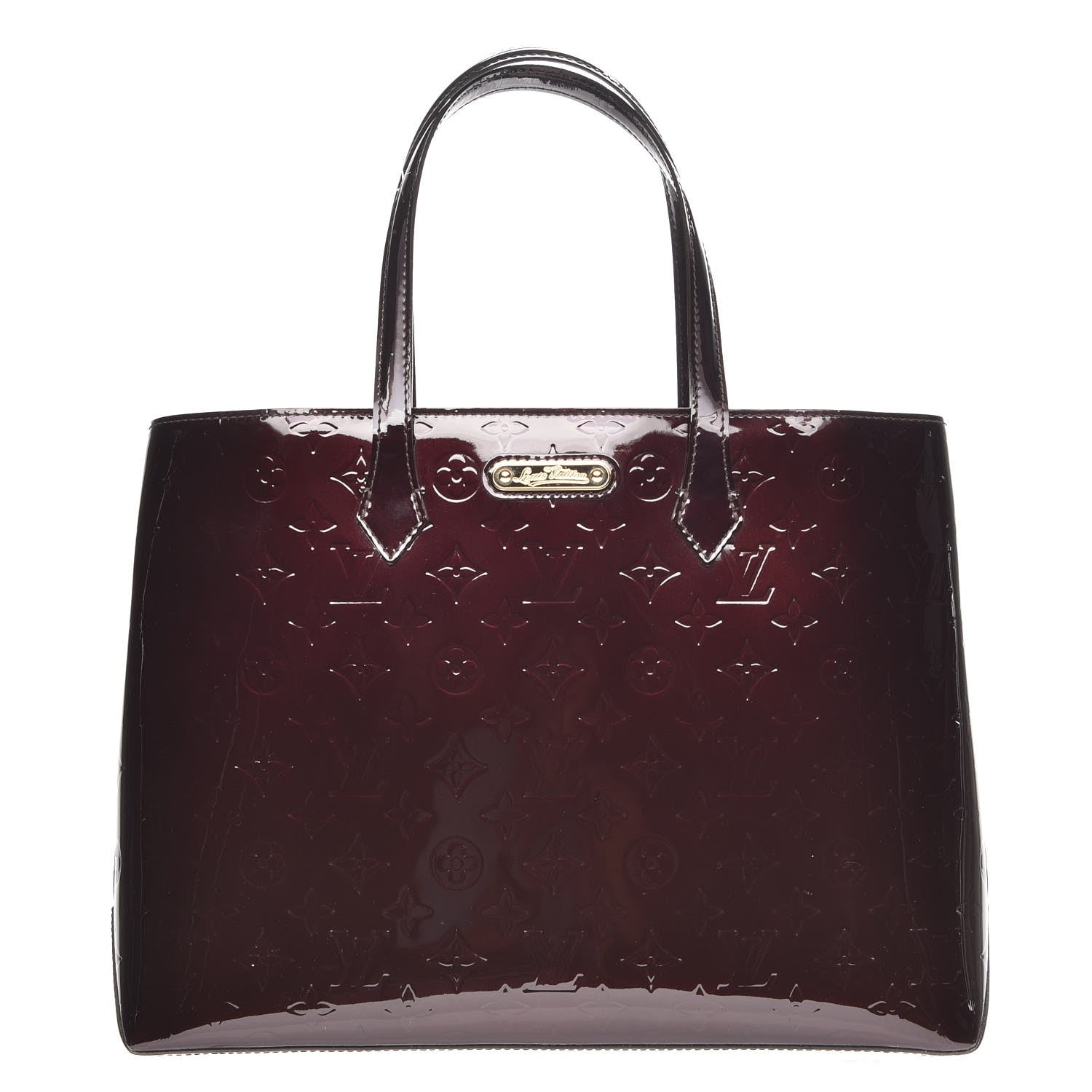Louis Vuitton Vernis Wilshire MM Amarante 1 of 6