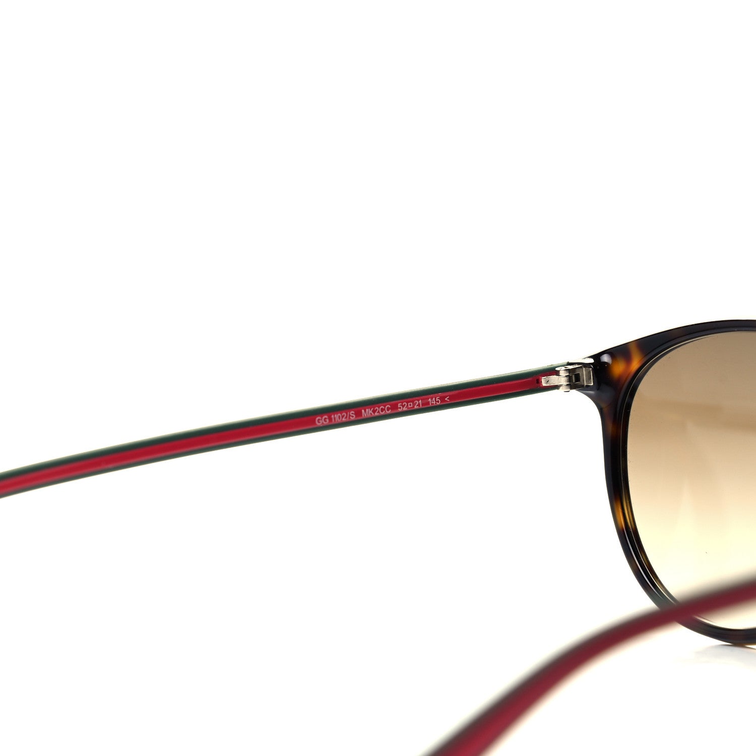 Gucci Acetate GG Web Sunglasses GG1102S Tortoise 5 of 8