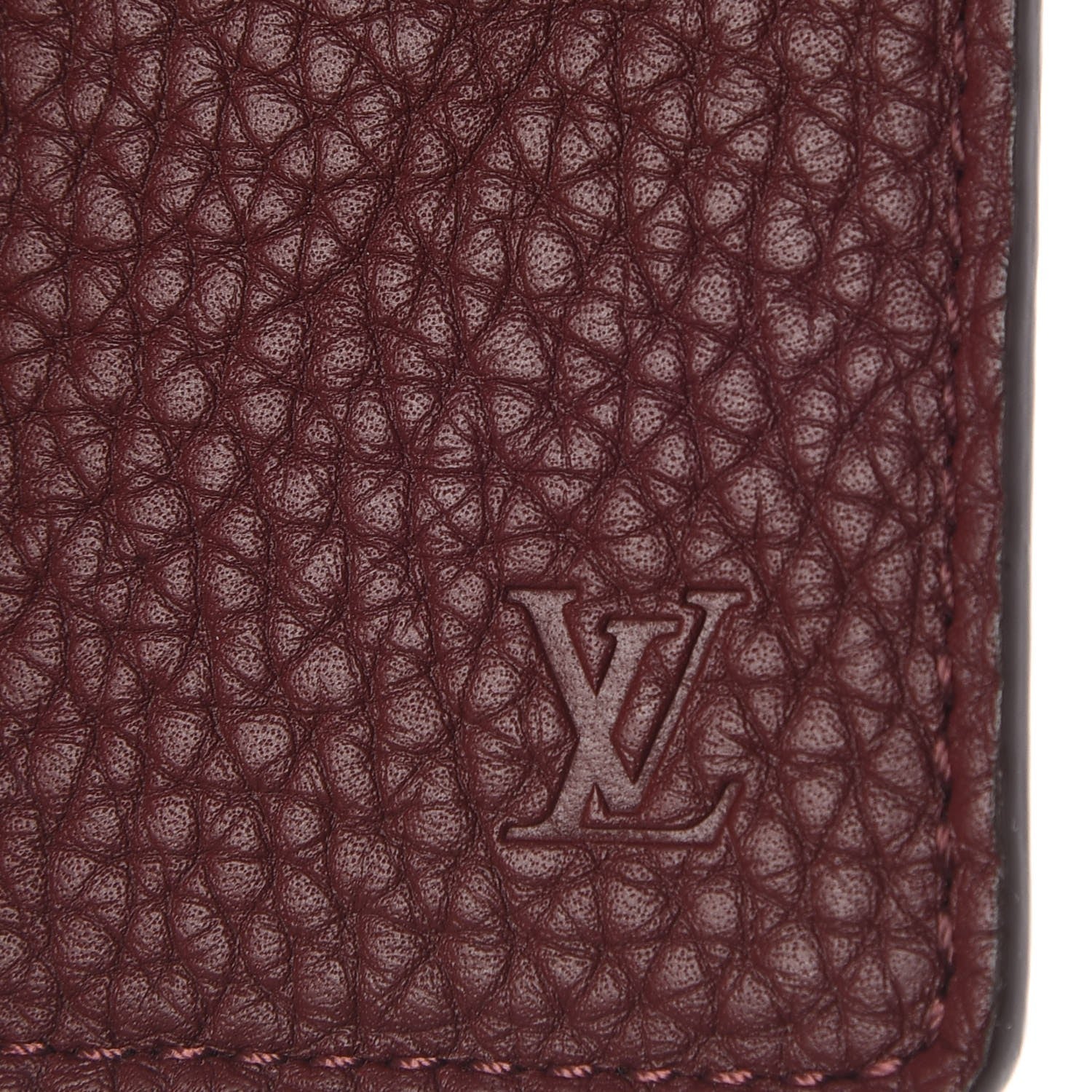 Louis Vuitton Taurillon Card Holder Bordeaux 6 of 7