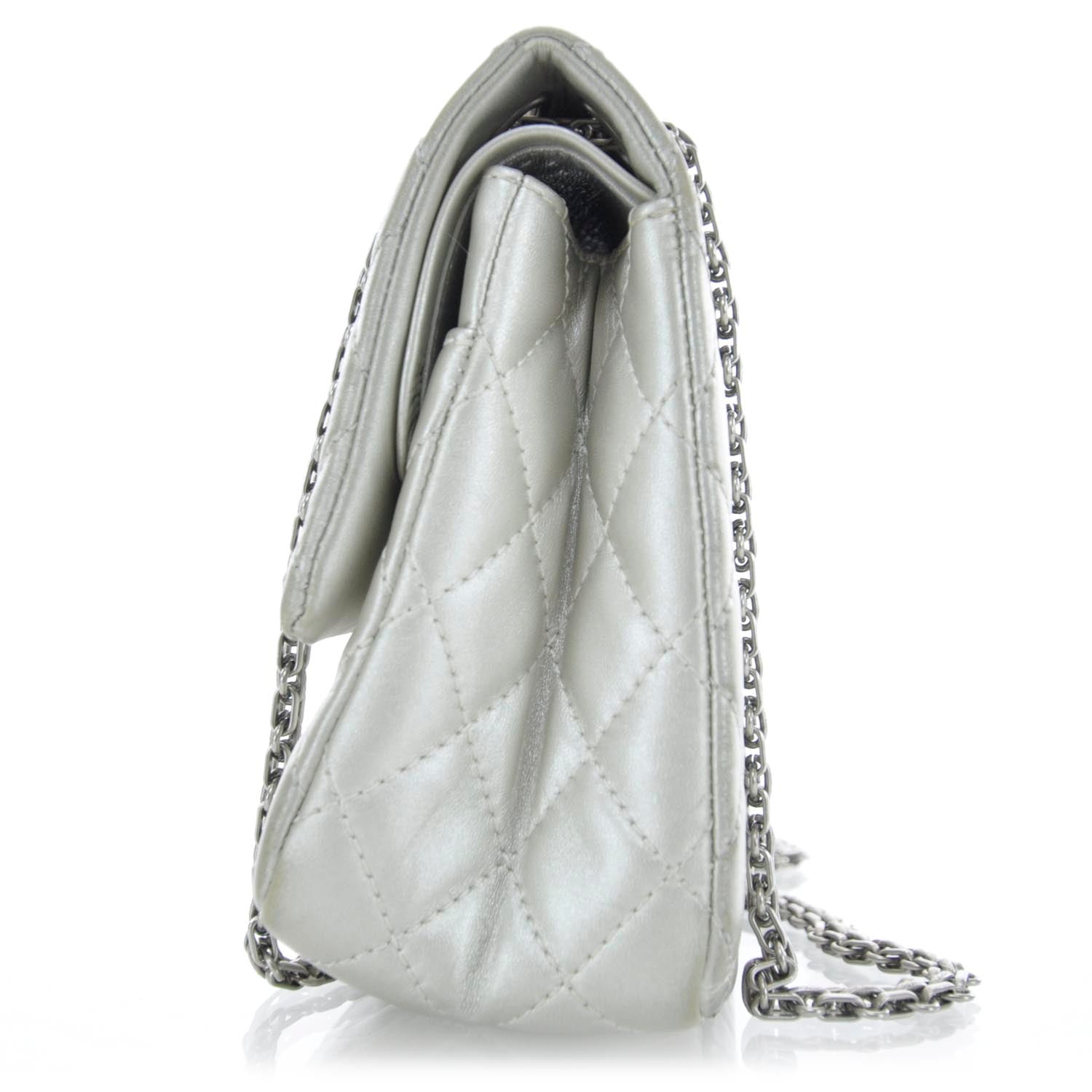 Chanel Lambskin 2.55 Reissue 226 Flap Metallic 4 of 9