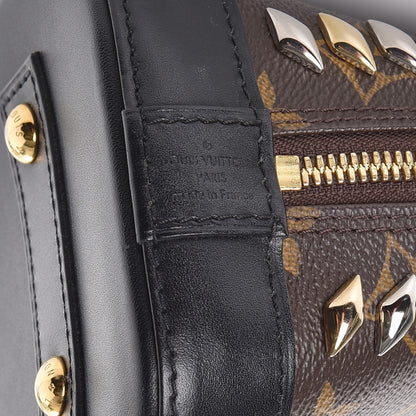 Louis Vuitton Monogram Macassar Studded Alma BB 6 of 7