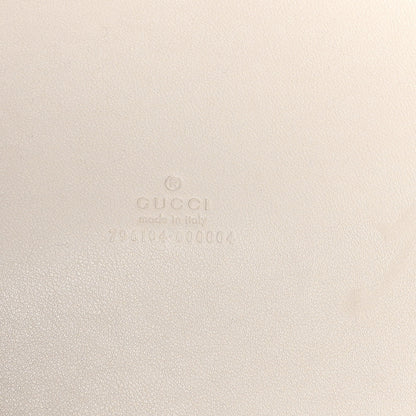 Gucci Guccissima Medium Mirror Effect Duffle Silver 5 of 10