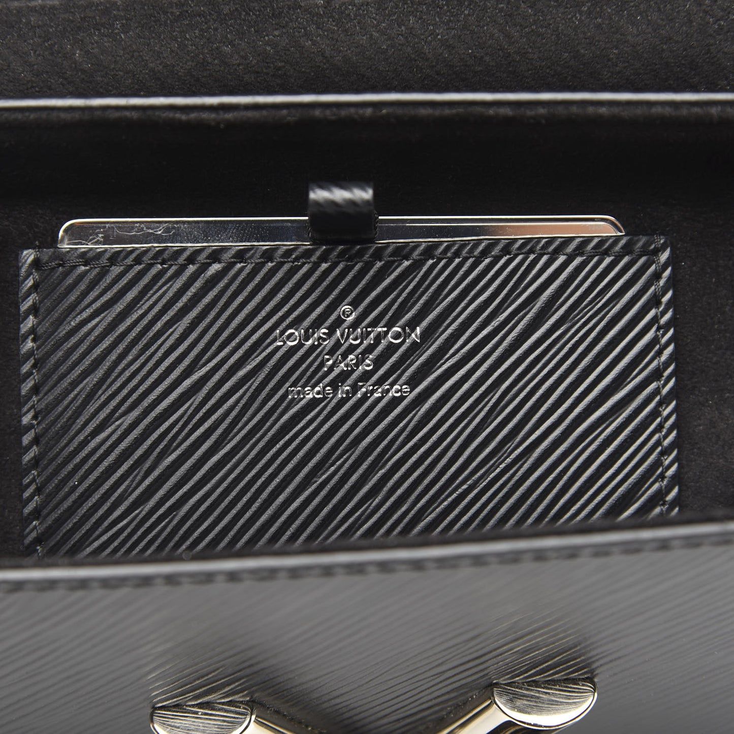 Epi Twist Shoulder Bag MM Black