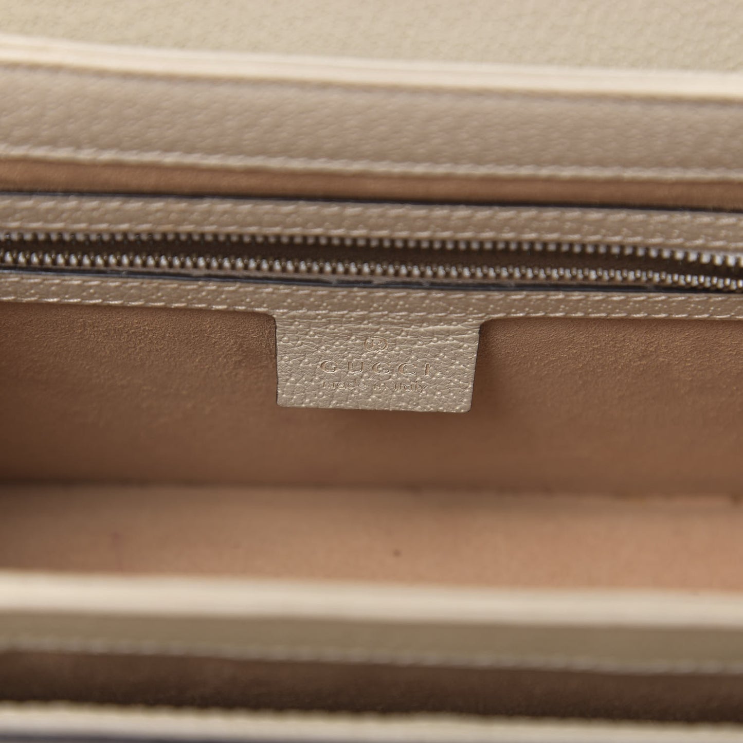 GG Supreme Monogram Small Queen Margaret Top Handle Bag White