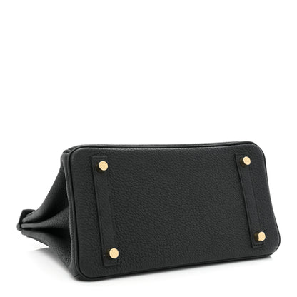 Hermes Togo Birkin 25 Black 4 of 9