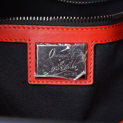Christian Louboutin Calfskin Ecusson Explorafunk Backpack Blue 6 of 7
