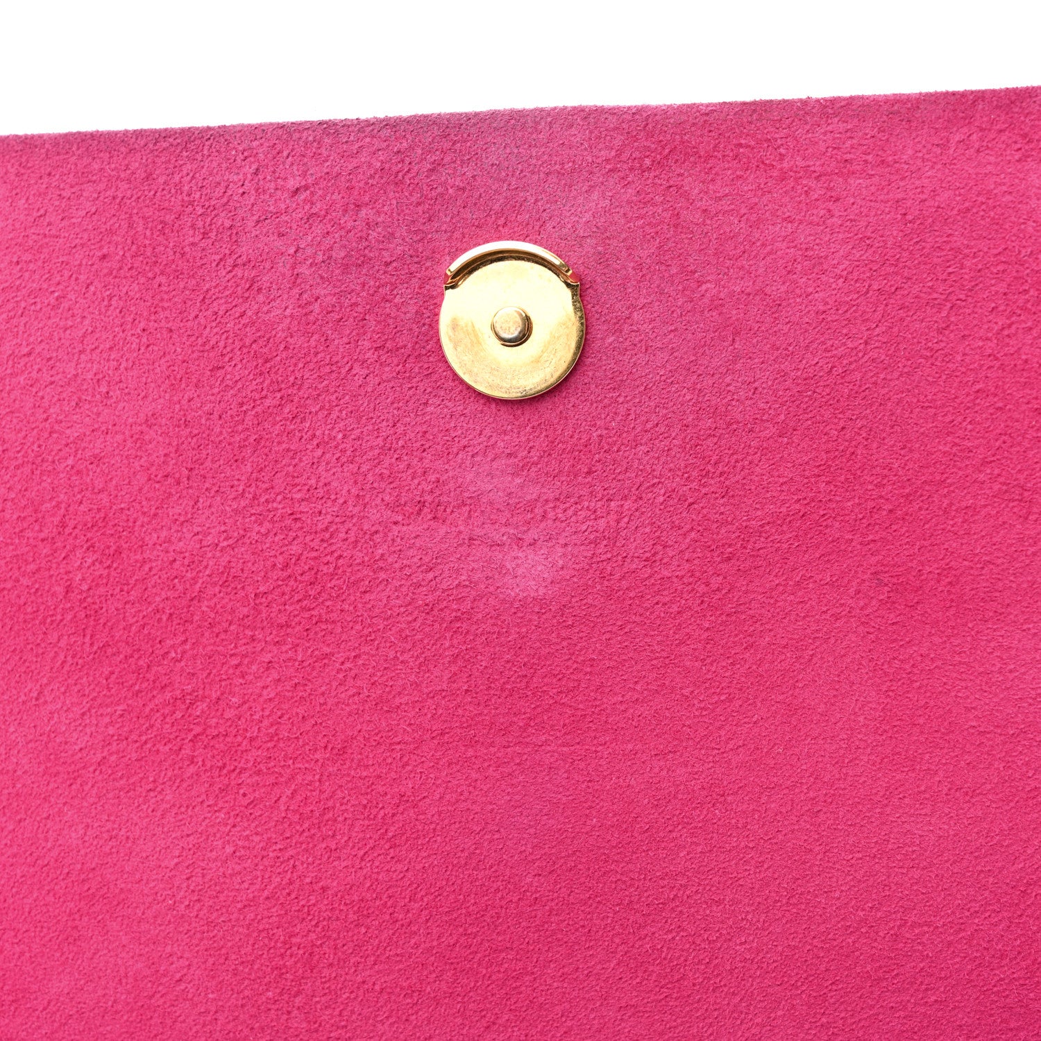 Saint Laurent Suede Medium Monogram Kate Tassel Shoulder Bag Lipstick Fuchsia 15 of 19