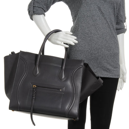 Celine Smooth Calfskin Large Phantom Luggage Grey 2 of 9