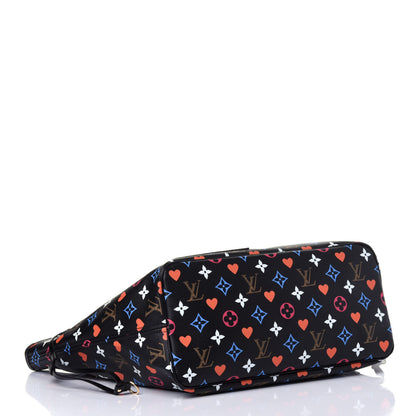 Louis Vuitton Game On Neverfull MM Black 3 of 10