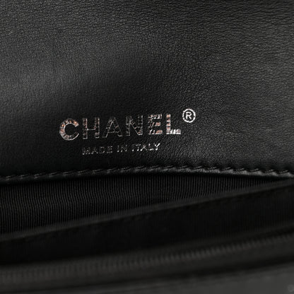 Chanel Patent New Medium Boy Reverso Flap Black 6 of 10