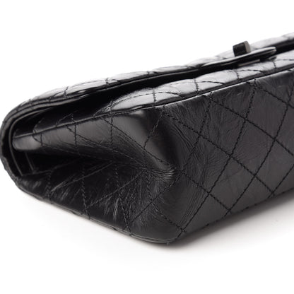 Chanel Aged Calfskin Quilted 2.55 Reissue 226 Flap So Black 6 of 11