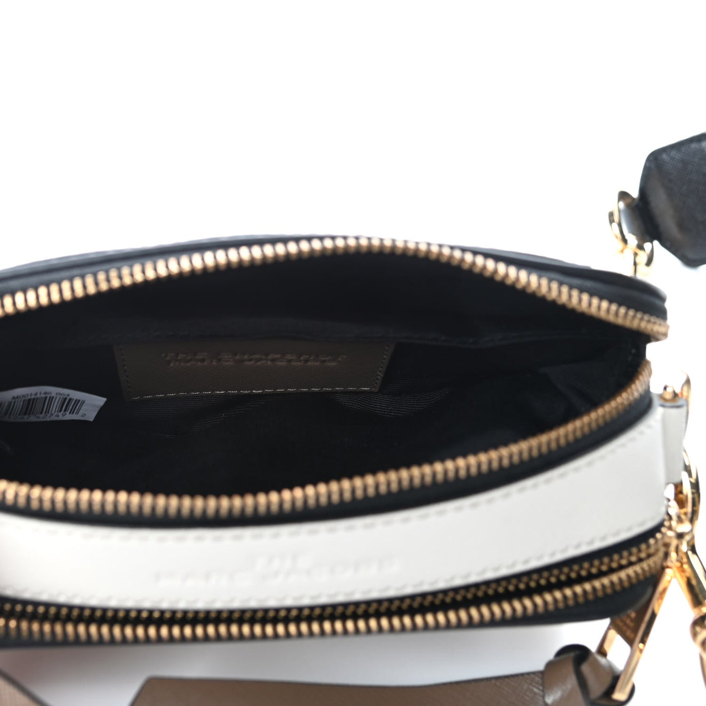 Saffiano Small Snapshot Camera Bag Sandcastle