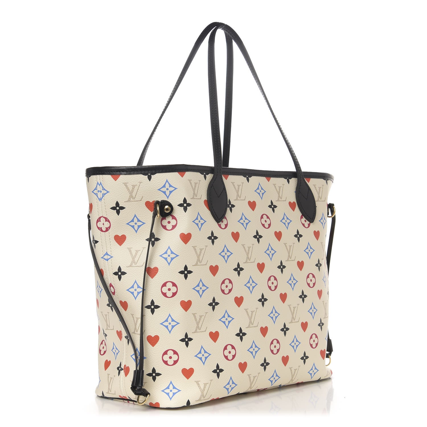 Louis Vuitton Game On Neverfull MM White 4 of 12