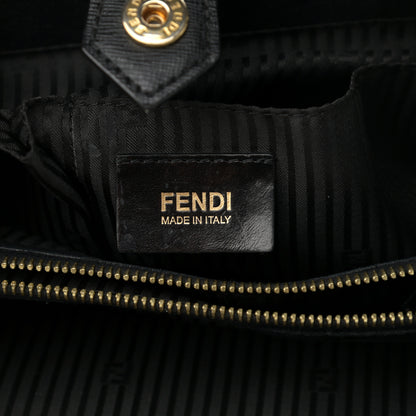 Fendi Vitello Elite Regular 2Jours Tote Black 6 of 18