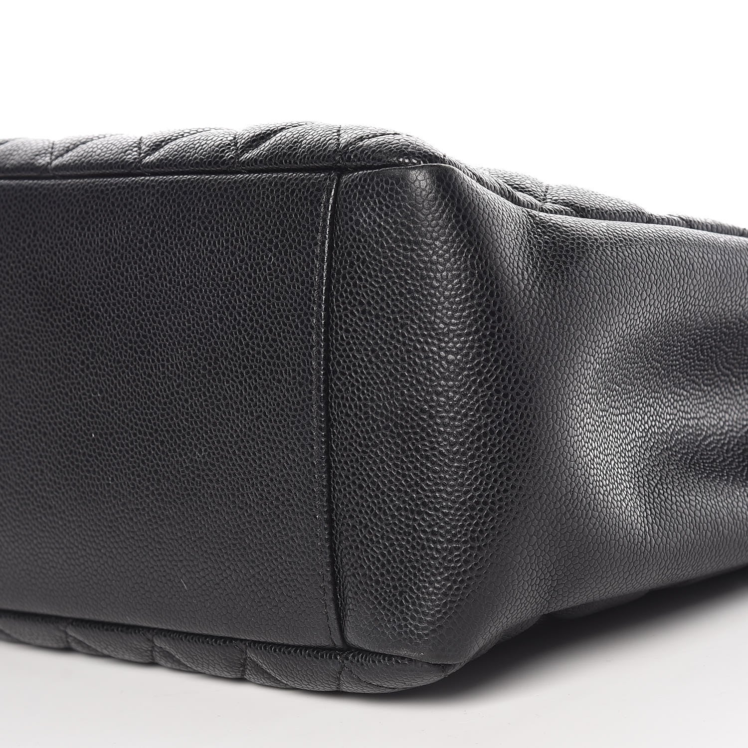 Chanel Caviar Quilted Grand Shopping Tote GST Black 9 of 13