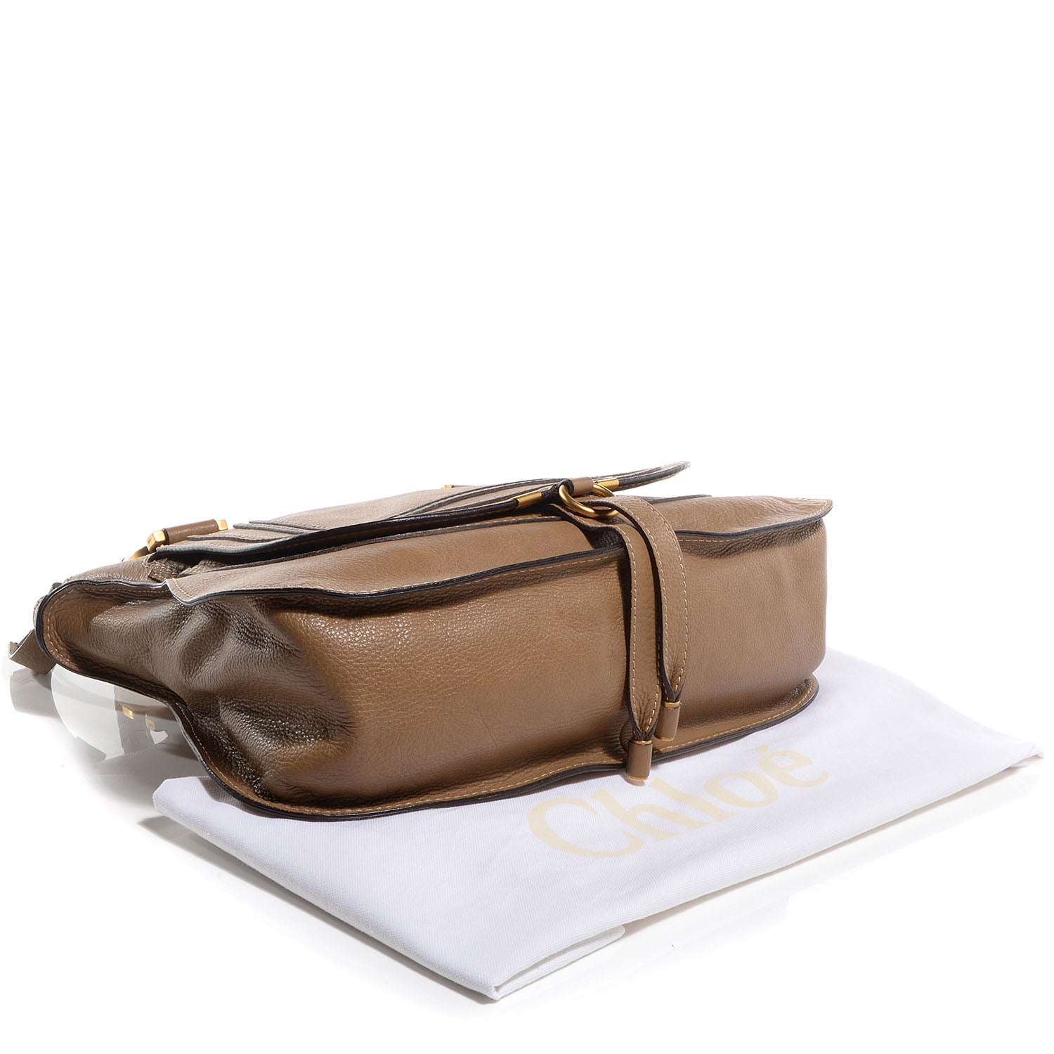 Chloe Calfskin Medium Marcie Satchel Nut 4 of 10