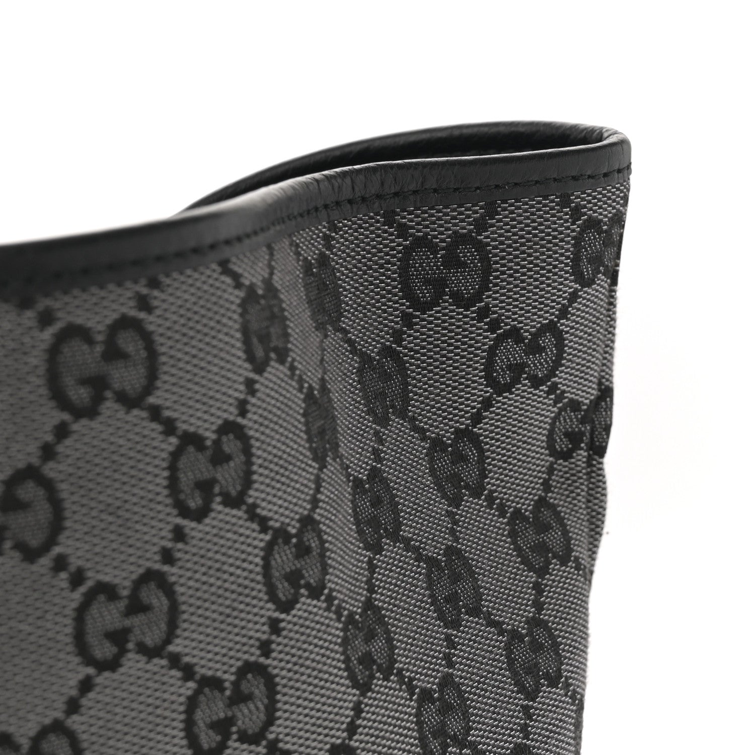 Gucci Metallic Monogram XL Shopper Black 21 of 21