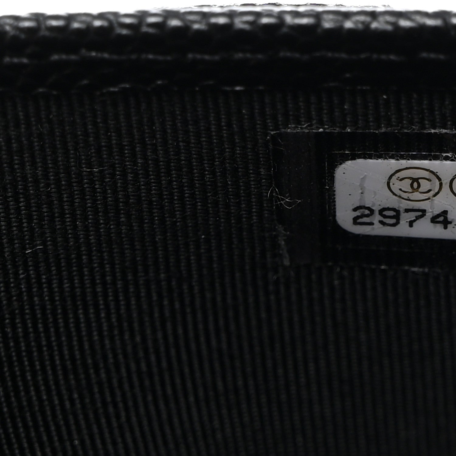 Chanel Caviar Quilted Medium Gusset Flap Wallet Black 8 of 8