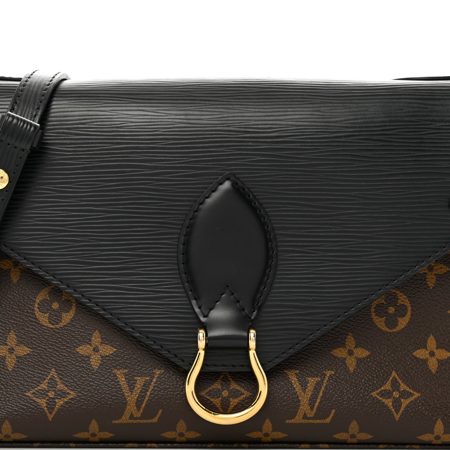 Epi Monogram Saint Michel Black