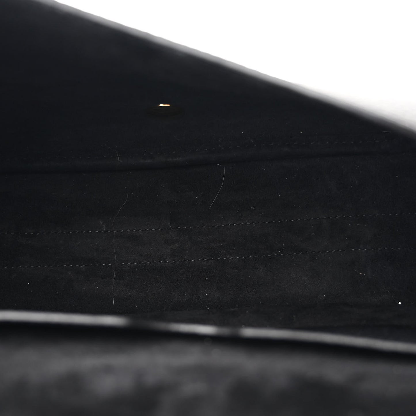 Grained Calfskin Large Bobby Flap Black