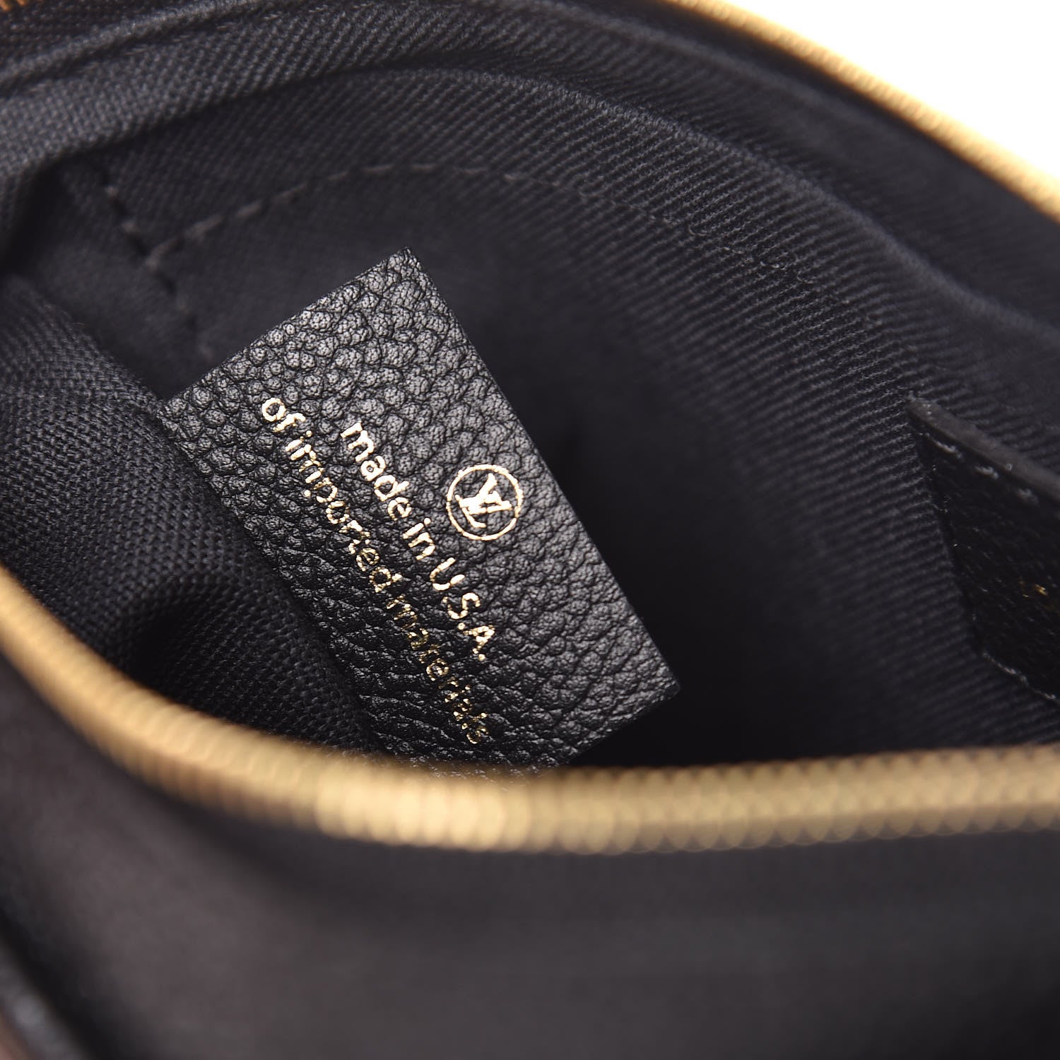 Louis Vuitton Monogram Pallas Clutch Black 9 of 12