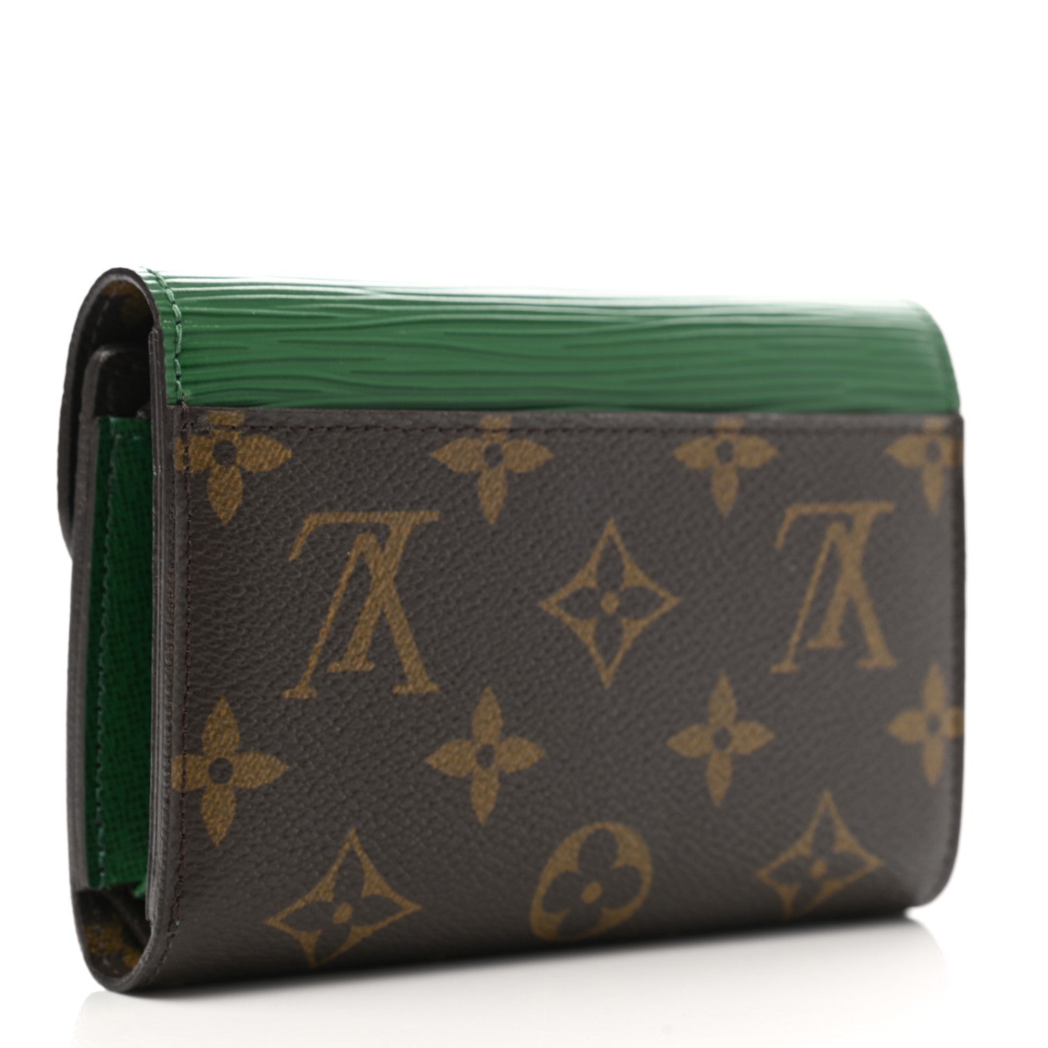 Louis Vuitton Epi Monogram Marie-Lou Compact Wallet Menthe 3 of 8