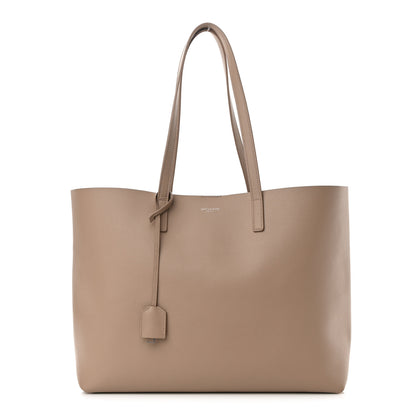 Saint Laurent Calfskin Large Shopping Tote Dark Beige 3 of 11