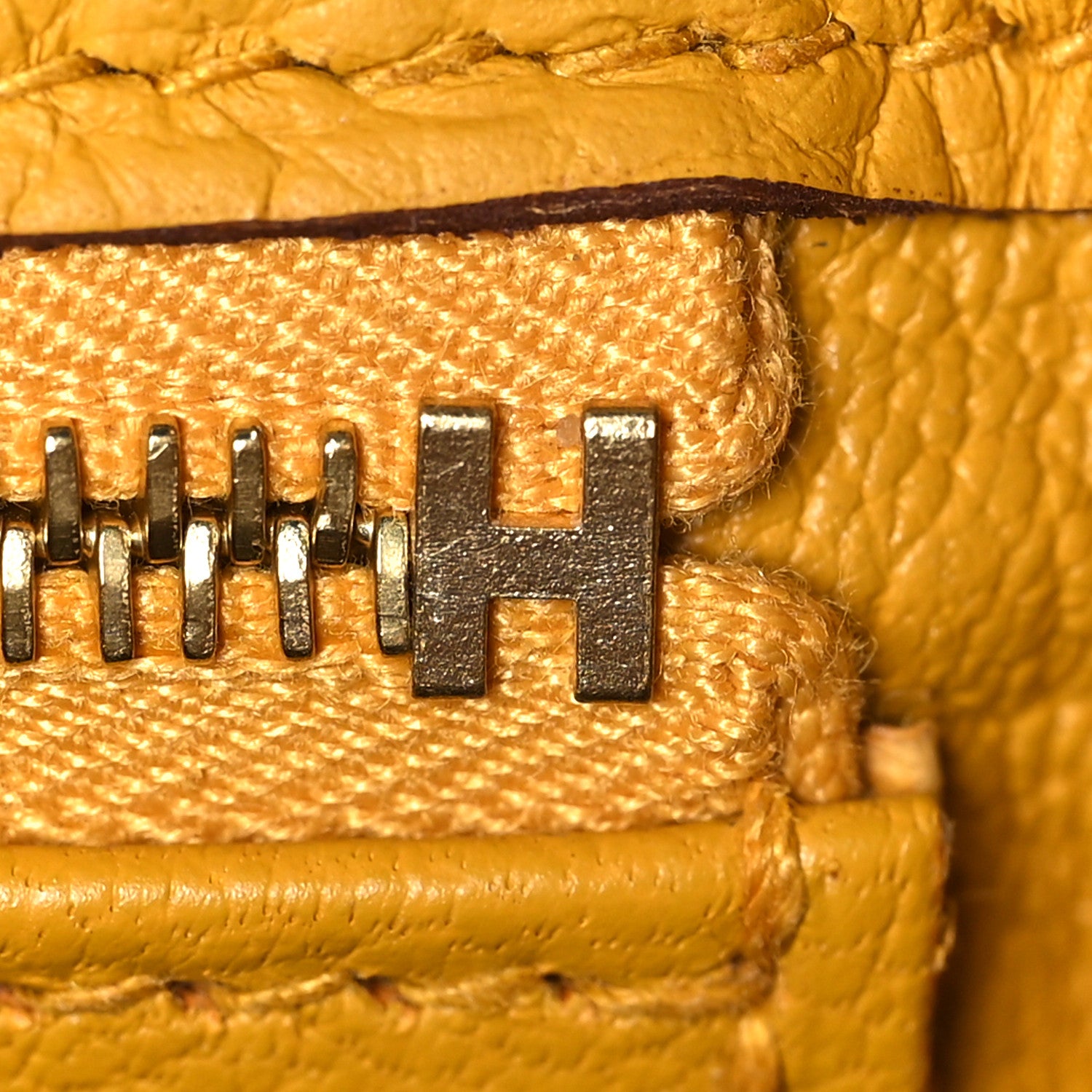Hermes Taurillon Clemence Kelly Retourne 28 Jaune Ambre 22 of 42
