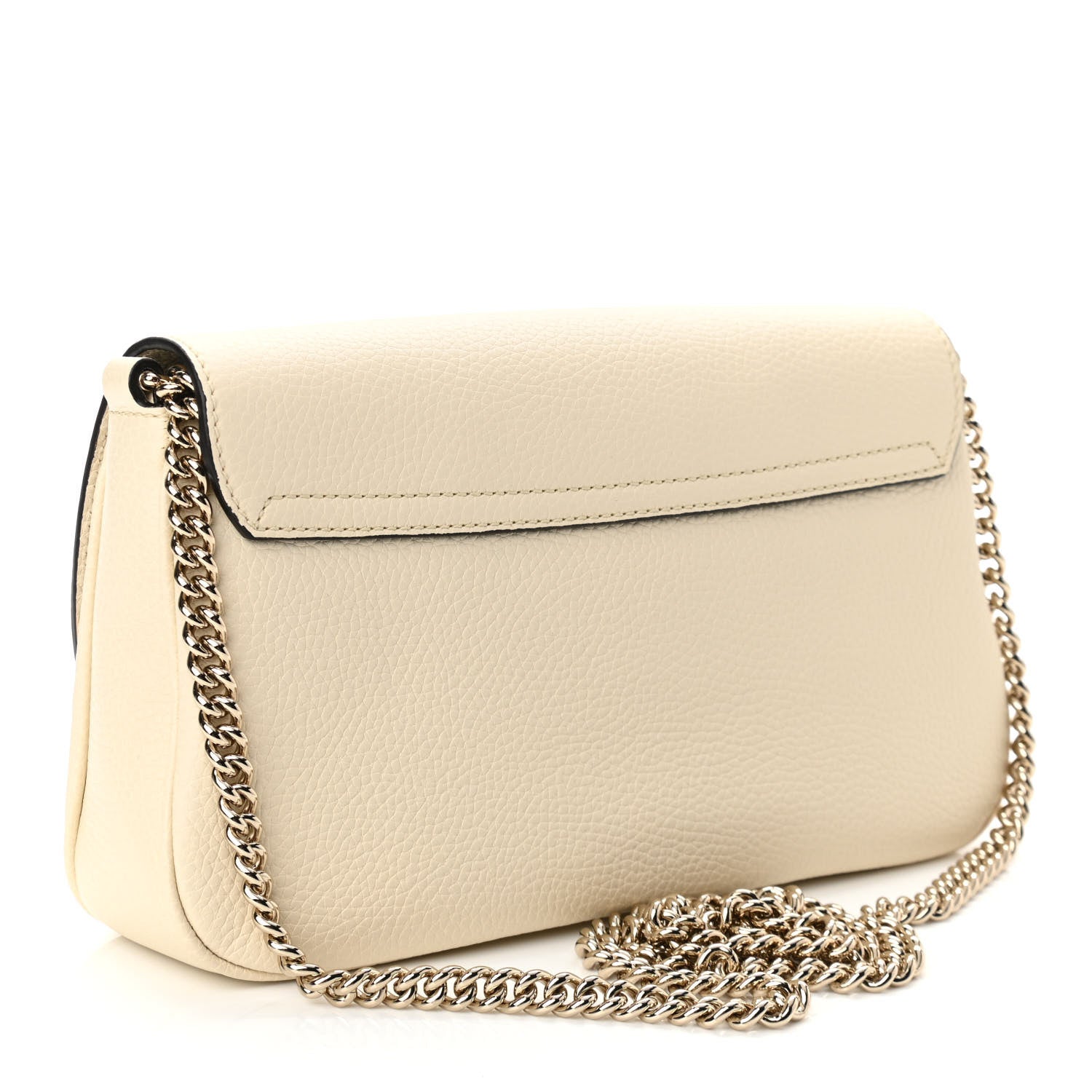 Gucci Cellarius Calfskin Medium Soho Flap Crossbody Ivoire 3 of 10