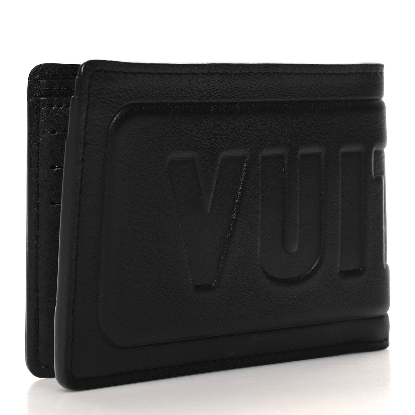 LOUIS VUITTON Cuir Bi-Fold Wallet Dark Infinity