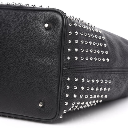Burberry Calfskin Studded Medium Susanna Hobo Black 9 of 10