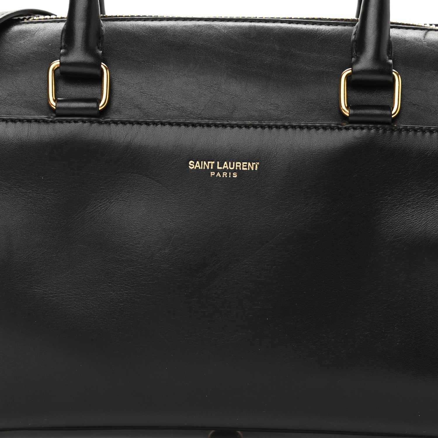 Saint Laurent Calfskin Classic Baby Duffle Black 7 of 9