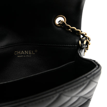 Chanel Lambskin Quilted Extra Mini Flap Black 6 of 10