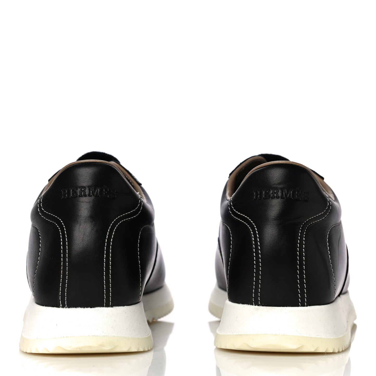Calfskin Womens Quick Sneakers 38 Black