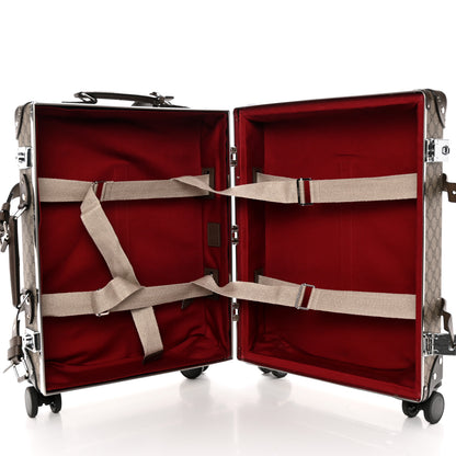 Gucci Supreme Monogram Globe-Trotter Carry-On Brown 4 of 15