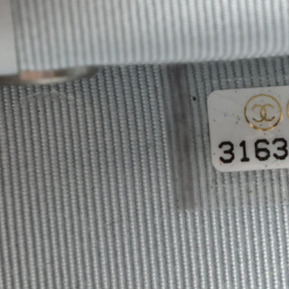 Chanel Caviar Quilted Classic 4 Key Holder Wallet Light Blue 7 of 8