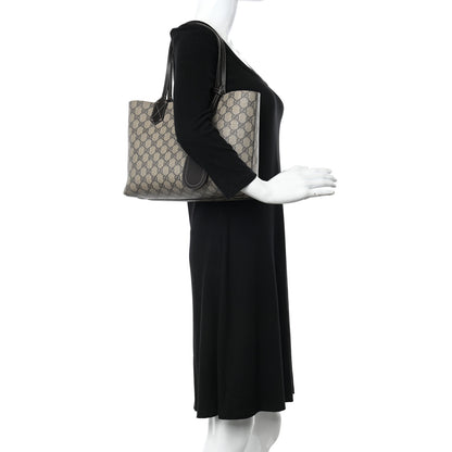Gucci GG Supreme Monogram Small Reversible Tote Black 2 of 20