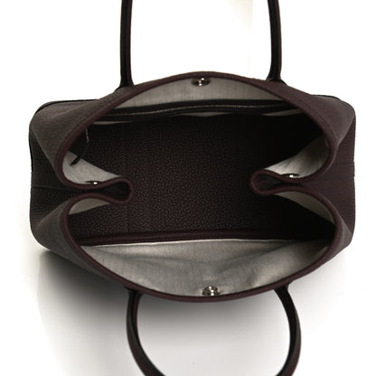Hermes Negonda Garden Party Tote 30 TPM Bordeaux 5 of 9